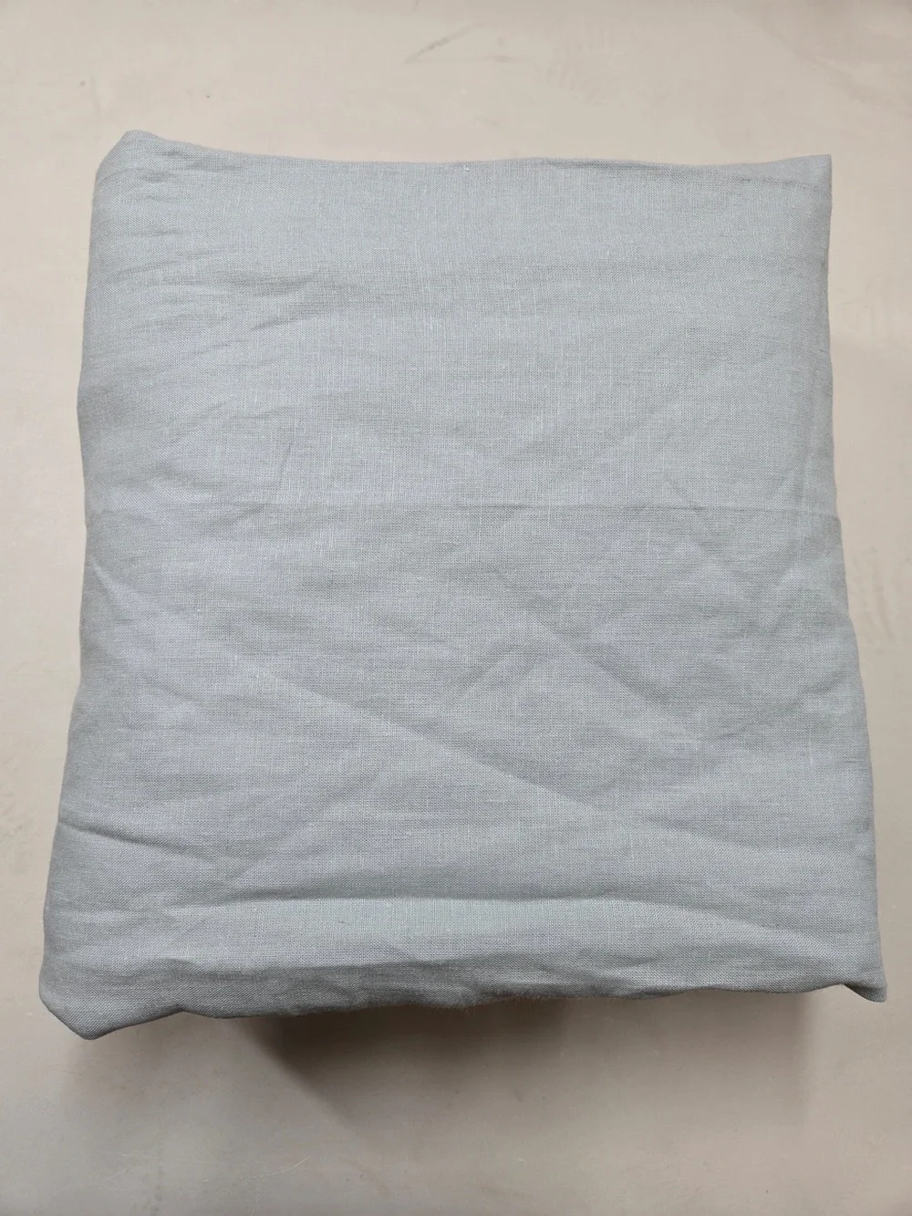 QUINCE Set Of 2 48x96 European Linen Curtains Light Blue 9097
